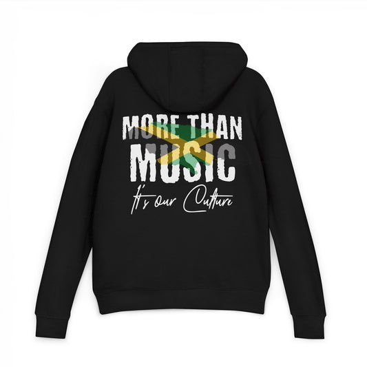 Jamaican Culture Hoodie - Unisex French Terry Sweatshirt, More Than Music Design, Streetwear, Gift for Music Lovers, Festival Wear