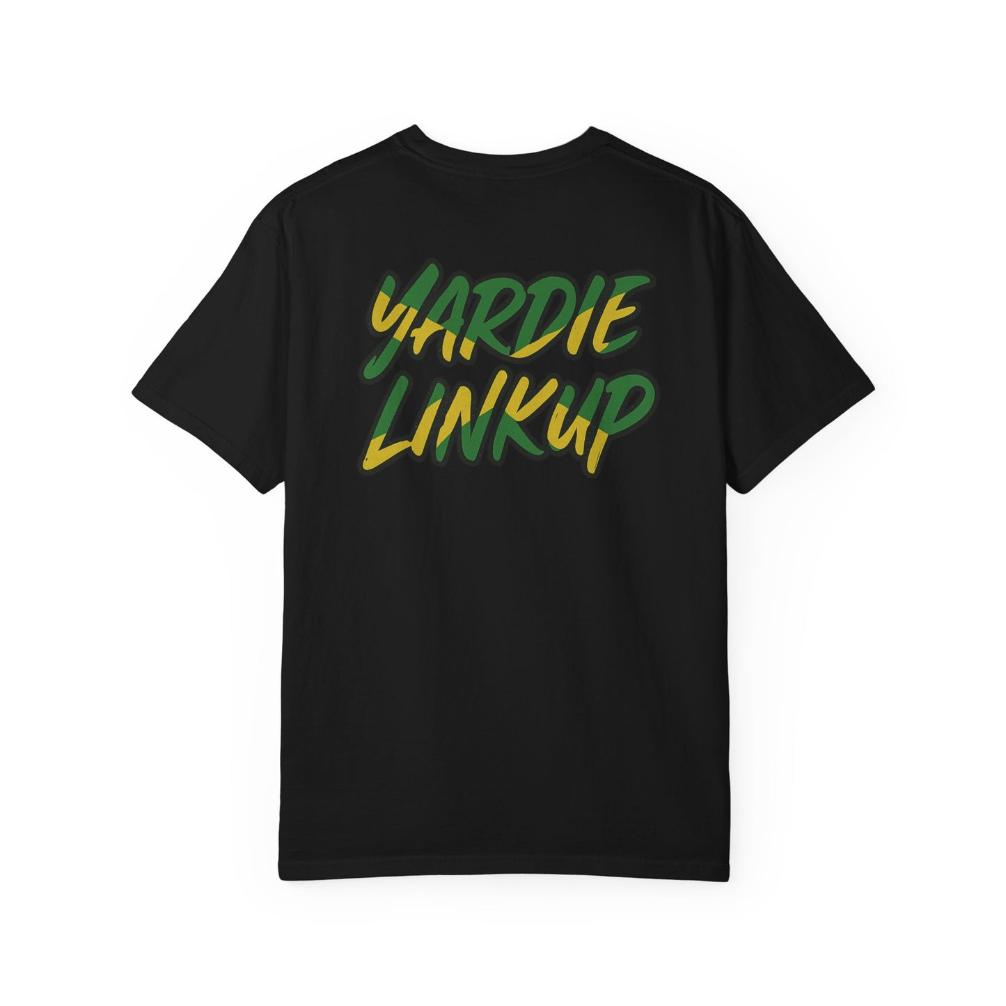 Unisex Garment-Dyed T-shirt with Yardie Linkup Design - Vibrant, Casual Style for Every Occasion, Perfect for Celebrations, Festivals, [...]