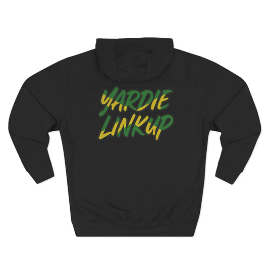 Yardie Linkup Fleece Hoodie - Cozy Vibe, Perfect for Streetwear, Festivals, Casual Outings, Unisex Gift