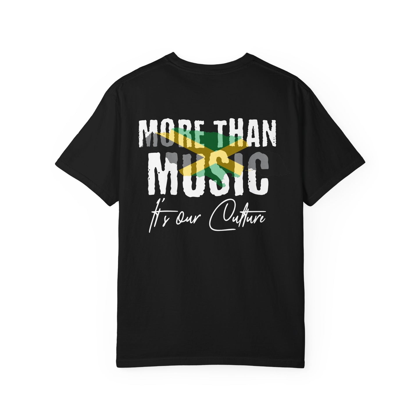 Jamaican Culture Tee, Unisex Garment-Dyed T-Shirt, Leisure Culture Shirt, Vibrant Caribbean Apparel, Summer Fest Wear, Unique Gift Idea